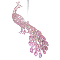 Изделие декоративное подвесное "Павлин", L18,5 W2,5 H9 см оптом