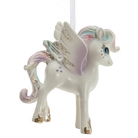 Фигурка декоративная подвесная "Лошадка", L6,5 W3 H7 см оптом