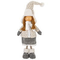 Игрушка набивная "Девочка", L12 W10 H49/29 см оптом