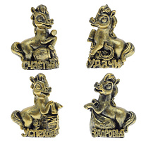 Копилка "Лошадь", L7 W5 H10 см, 4в. оптом