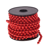 Украшение новогоднее "Бусы", D 0.4 см, L1000 W0,5 H0,5 см оптом