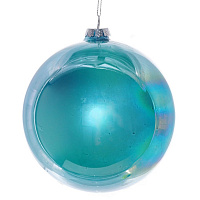 Украшение новогоднее Шар "Голубое чудо", D12 см, (б/инд.уп) оптом