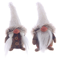 Игрушка набивная "Гном", L7 W7 H20,5/19 см, 2в. оптом