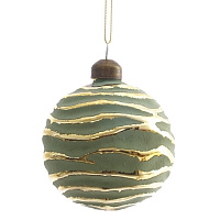 Украшение новогоднее "Шар", L8 W8 H9,5 см оптом