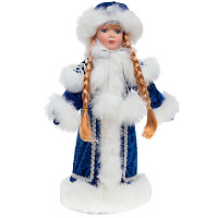 Снегурочка с ёмкостью для конфет, 15х15х40 см оптом