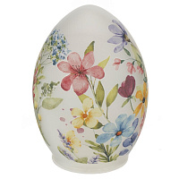 Изделие декоративное "Яйцо" (подсветка, AAAx3 н/п), L10 W10 H14 см оптом