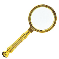 Лупа (с 3-кратным увеличением), L7 W1 H17 см оптом