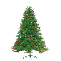 Елка искусственная "Боярская", H228 см, 1176 веток оптом