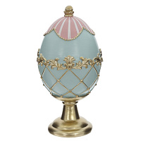 Фигурка декоративная "Яйцо", L7 W7 H15 см оптом