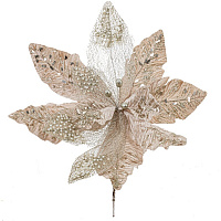 Цветок искусственный "Пуансеттия", L48 W48 H38 см оптом