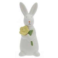 Фигурка декоративная "Заяц", L5,5 W5,5 H13,5 см оптом