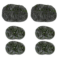 Камни декоративные, набор 6 шт, L25 W17 H9,5 см оптом