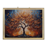 Панно с кристальным декором, L42 W2,5 H32,5 см оптом