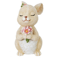 Фигурка декоративная "Зайка", L6,5 W12 H12,5 см оптом