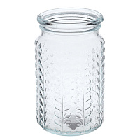 Ваза, 1200 мл, L11 W11 H17,5 см оптом