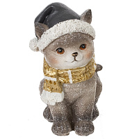 Фигурка декоративная "Котёнок", L7 W8 H11,5 см оптом