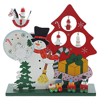 Изделие декоративное "Рождество"(муз), L20 W6 H20,5 см оптом