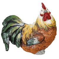 Фигурка декоративная "Петух", L13 W8 H11,5 см оптом