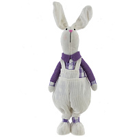 Игрушка набивная "Заяц", L15 W9 H43/33 см оптом