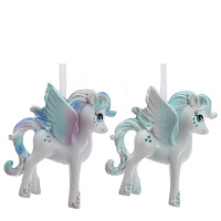 Фигурка декоративная подвесная "Лошадка",  L7,5 W3,5 H8 см, 2в. оптом