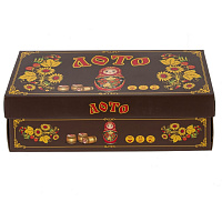 Игра настольная "Лото", L24 W13 H8 см оптом