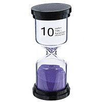 Часы песочные (10 мин.), L4,5 W4,5 H10,5 см оптом