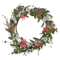 Изделие декоративное "Венок", L38 W4 H38 см оптом