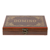 Игра настольная "Домино", L20,5 W13 H4,5 см оптом