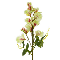 Цветок искусственный "Душистый горошек", L19 W12 H63 см оптом