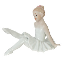 Фигурка декоративная "Балерина", L13 W9 H9,5 см оптом