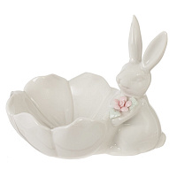 Конфетница "Заяц", L15 W11,5 H13 см оптом