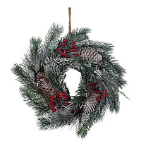 Изделие декоративное "Венок", L30 W8 H30 см оптом