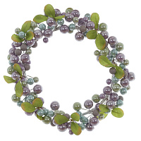 Изделие декоративное "Венок пасхальный", L22 W22 H5 см оптом