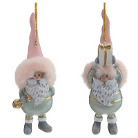 Изделие декоративное подвесное "Дед Мороз", L5 W4 H12 см, 2в. оптом