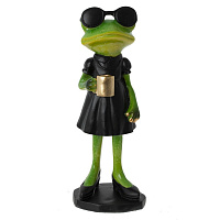 Фигурка декоративная "Лягушка", L6 W4,5 H16 см оптом