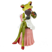 Фигурка декоративная "Лягушка", L7 W9 H14 см оптом