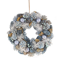 Изделие декоративное "Венок", L33 W8 H33 см оптом