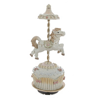 Фигурка декоративная "Карусель" (муз, движ), L18 W18 H21 см оптом