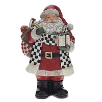 Фигурка декоративная "Дед Мороз", L9,5 W7 H15,5 см оптом