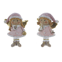 Фигурка декоративная "Ангел", L6 W3,5 H8 см, 2в. оптом