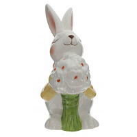 Фигурка декоративная "Заяц", L6 W8 H12 см оптом