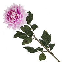 Цветок искусственный с каплями росы "Астра", L16 W16 H91 см оптом