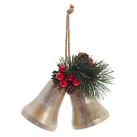 Изделие декоративное подвесное "Колокольчики", L16 W6 H14 см оптом