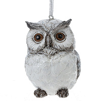 Фигурка декоративная подвесная "Сова", L7 W7 H8,5 см оптом