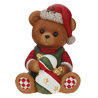 Фигурка декоративная "Медвежонок", L26,5 W22,5 H37 см оптом