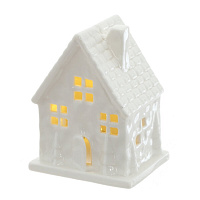 Фигурка декоративная "Домик" с подсветкой (2хLR44), L6 W5 H10 см оптом