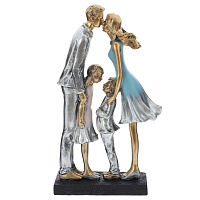 Фигурка декоративная "Семья", L16,5 W7 H29 см оптом