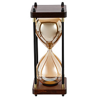 Часы песочные (30 мин.), L9,5 W9,5 H25,5 см оптом