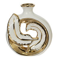 Ваза для искусственных цветов, 550 мл, L17,5 W6,5 H19,5 см оптом