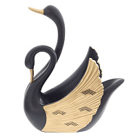 Подставка для бутылки "Лебеди", L20 W11 H24 см оптом